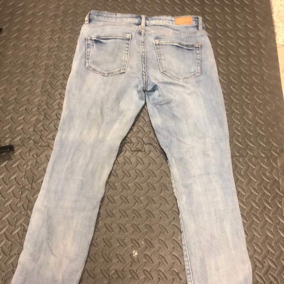 Garage high waist cropped ripped jeans - Picture 2 of 4
